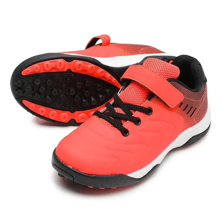 High Quality Kids Outdoor Comfortable Turf Soccer Sneaker Child Athletic Football Shoes