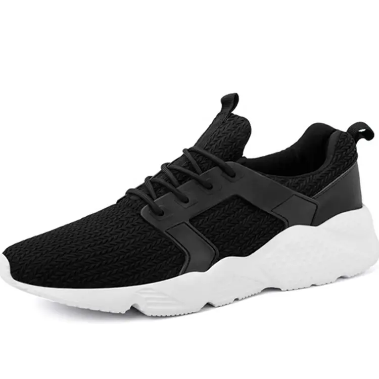 China Wholesale Footwear Soft Comfortable Outdoor Casual Knitting Sport Shoes